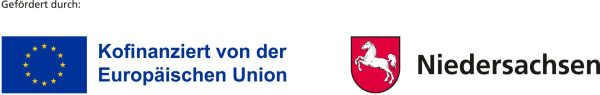 Logos der Europäischen Union und des Landes Niedersachsen