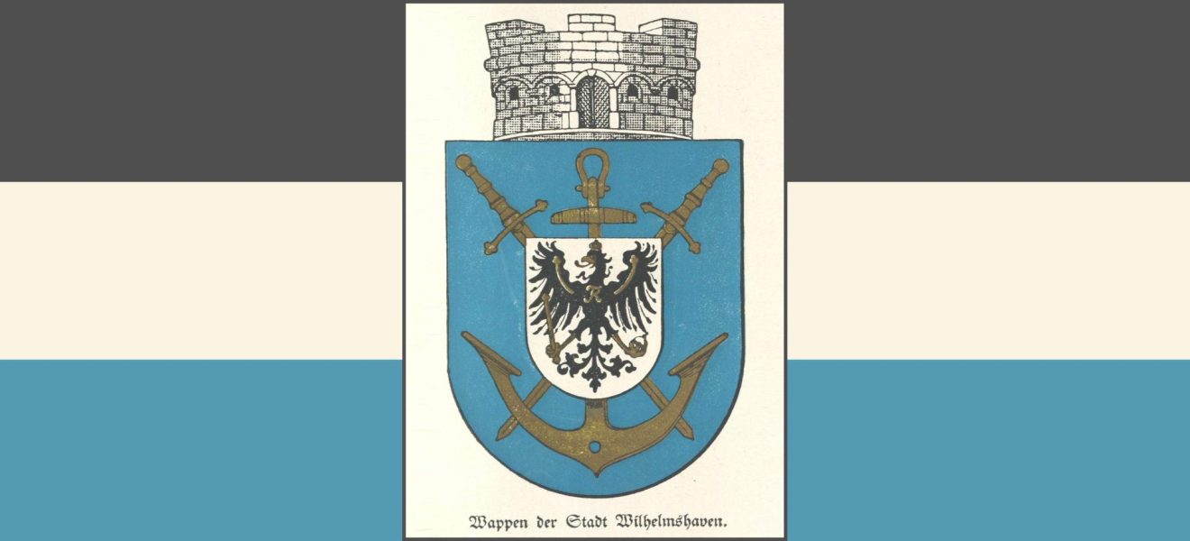 Wappen und Farben der Stadt Wilhelmshaven (1892-1939)